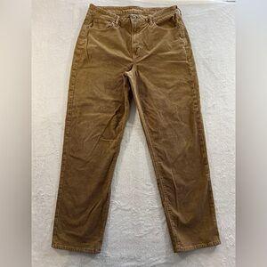 American Eagle Outfitters Women's Tan Corduroy Pants